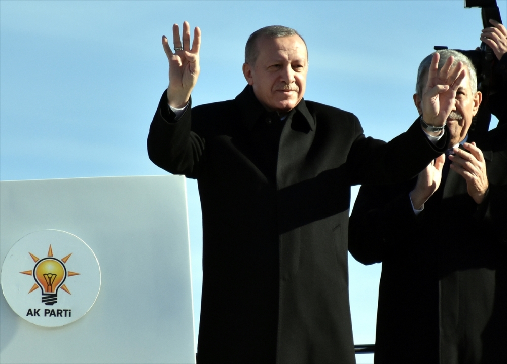 Cumhurbaşkanı Erdoğan Samsun Aday Tanıtım Toplantısında 1