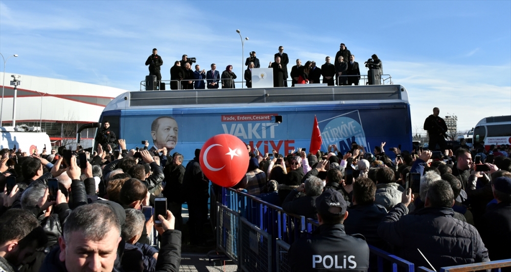 Cumhurbaşkanı Erdoğan Samsun Aday Tanıtım Toplantısında 3