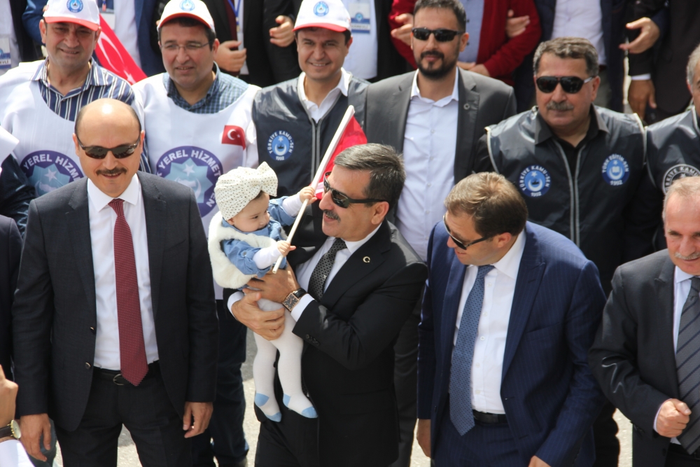 Türkiye Kamu-Sen 1 Mayıs'ı Samsun'da kutladı 13