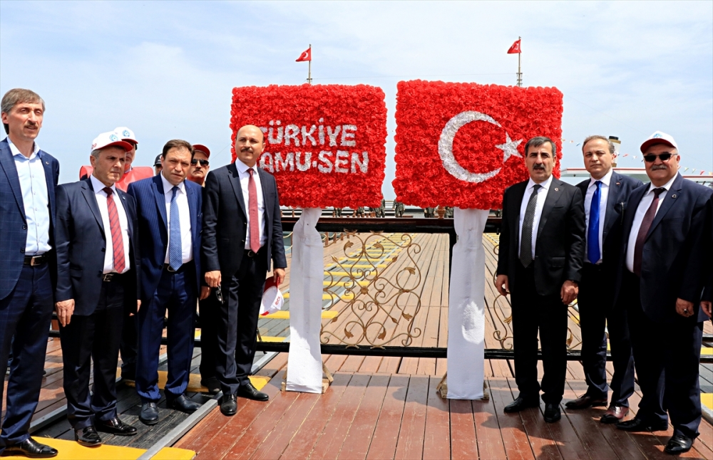 Türkiye Kamu-Sen 1 Mayıs'ı Samsun'da kutladı 4