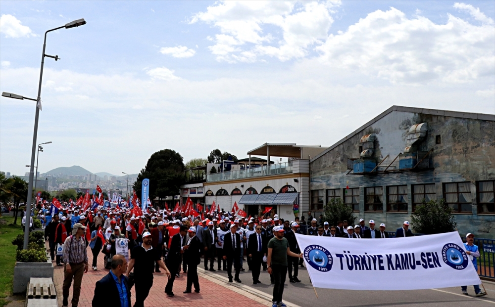 Türkiye Kamu-Sen 1 Mayıs'ı Samsun'da kutladı 5