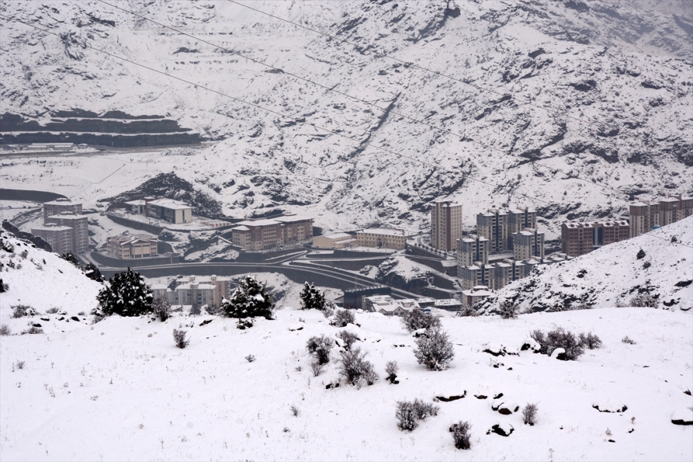Karadeniz bölgesinden kar manzaraları 11