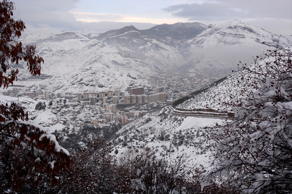 Karadeniz bölgesinden kar manzaraları 14