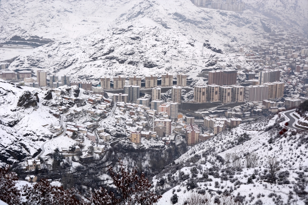 Karadeniz bölgesinden kar manzaraları 17