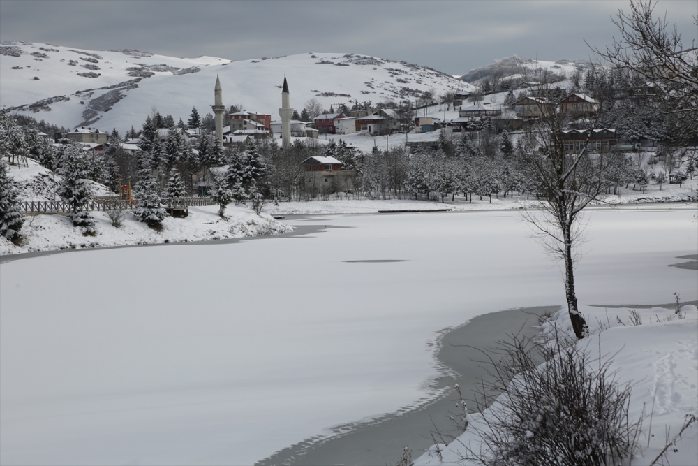 Karadeniz bölgesinden kar manzaraları 5