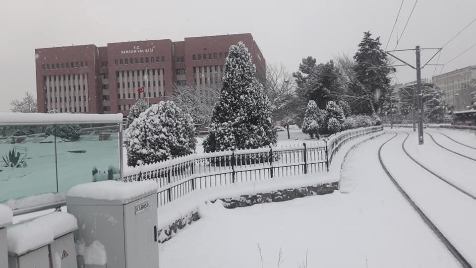 SAMSUN'DAN KAR MANZARALARI 11