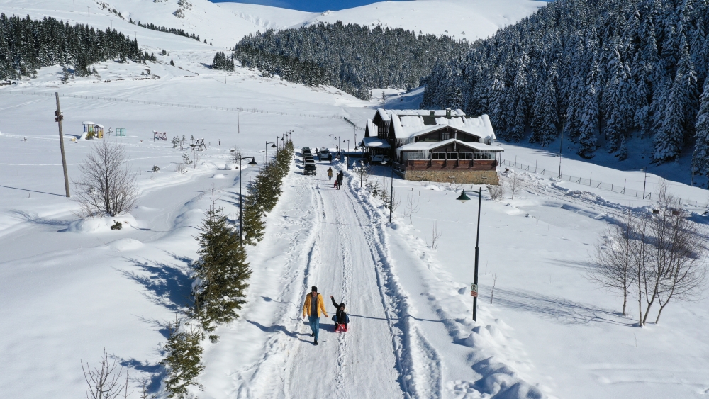 Karadeniz’de eşsiz kış manzaraları 19