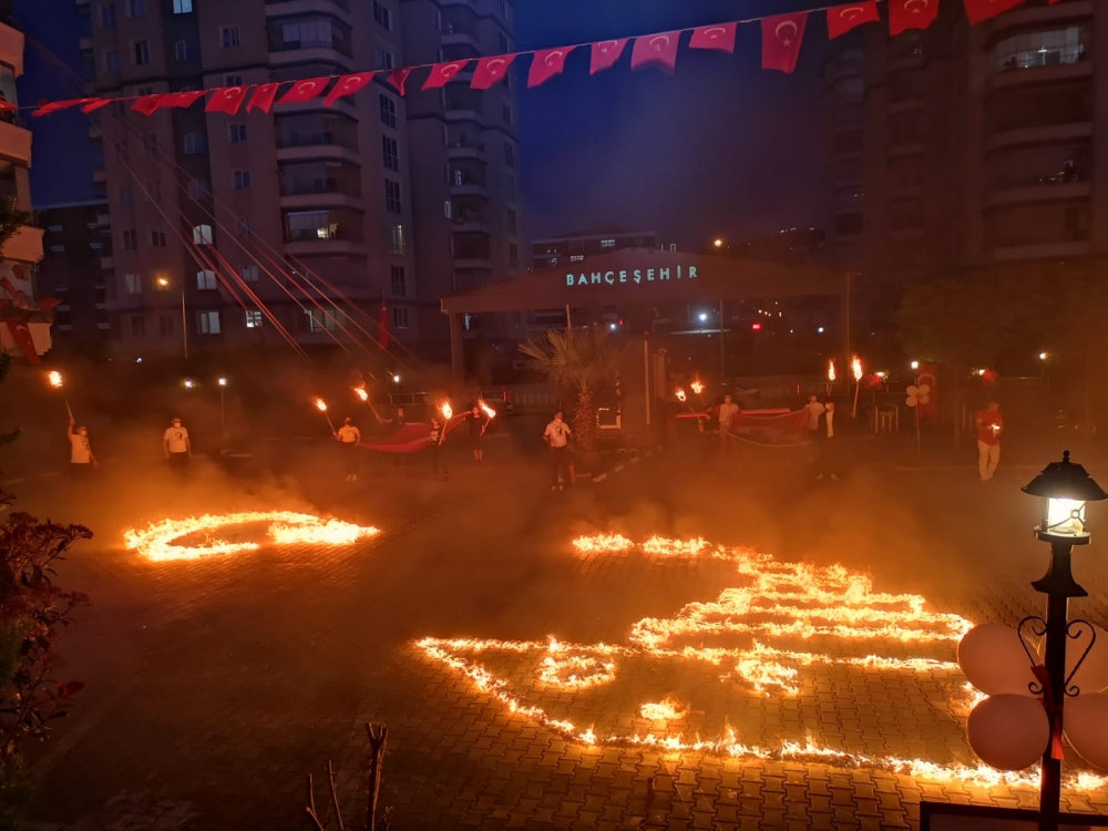 Samsun Bahçeşehir Sitesi'den 19 Mayıs coşkusu - samsun haber 10