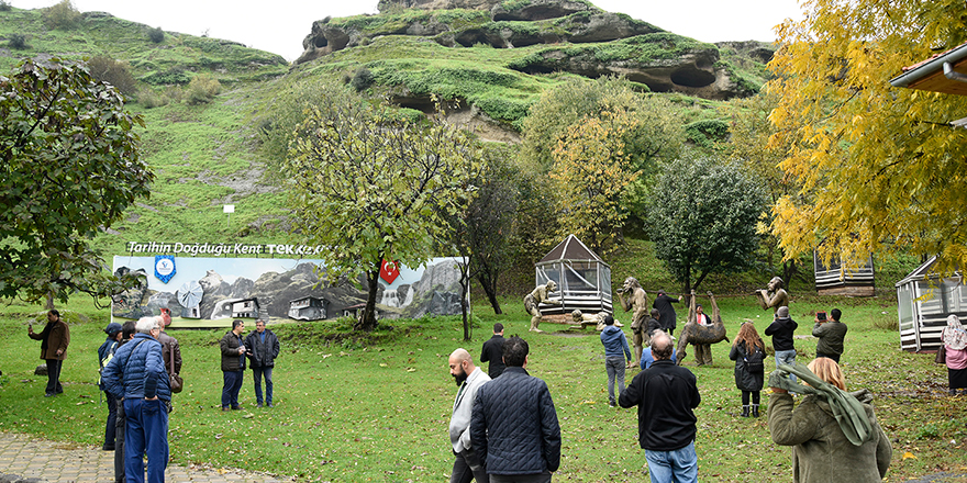 Tekkeköy ilgi odağı oldu