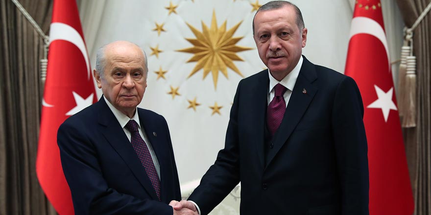 Erdoğan-Bahçeli görüşmesi sonrası ilk açıklama