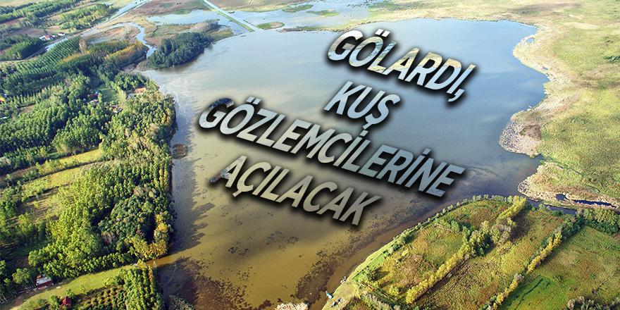 Gölardı, kuş gözlemcilerine açılacak