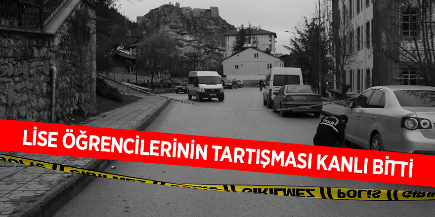 Lise öğrencilerinin tartışması kanlı bitti