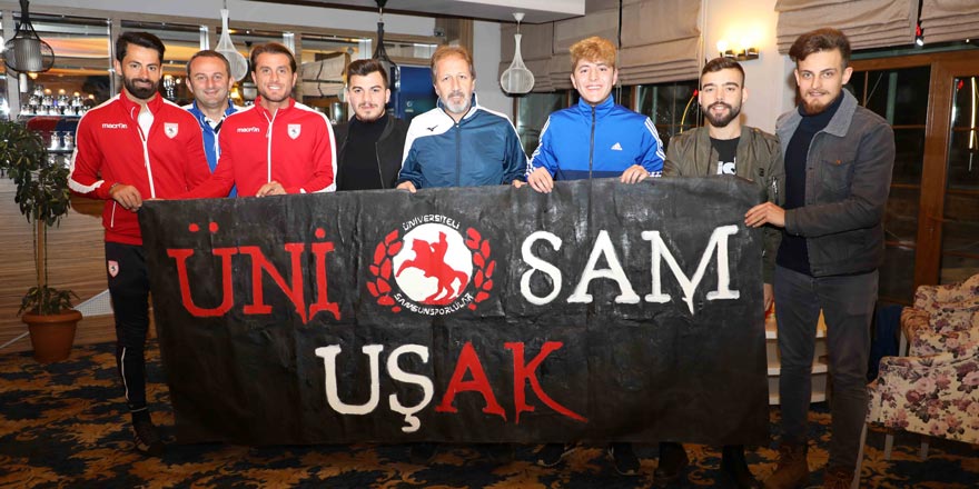 Ünisam Uşak Samsunspor'u ziyaret etti