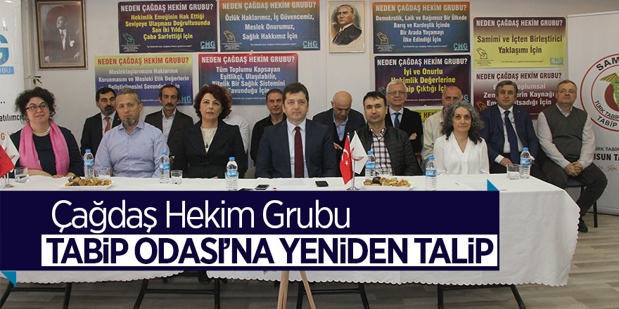 Çağdaş Hekim Grubu Tabip Odası’na yeniden talip