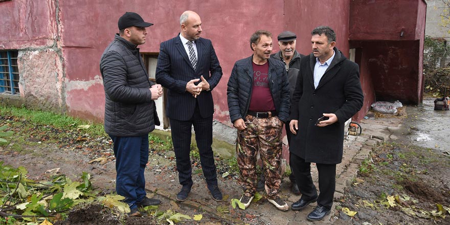 Tekkeköy'de iki mahalleye doğalgaz müjdesi