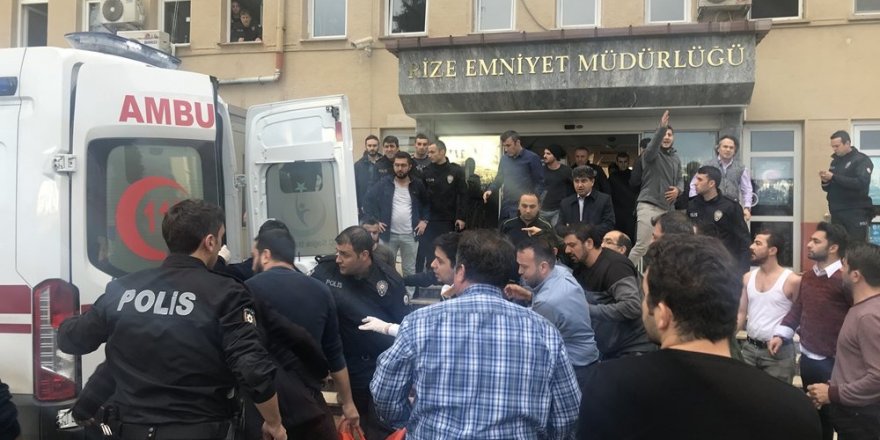 Rize Emniyeti'nde silah sesleri: Polis, emniyet müdürünü vurdu!