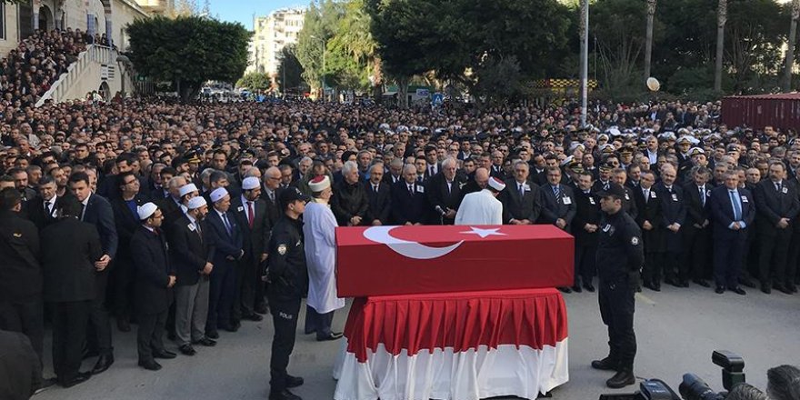 Şehit Emniyet Müdürü Verdi son yolculuğuna uğurlandı