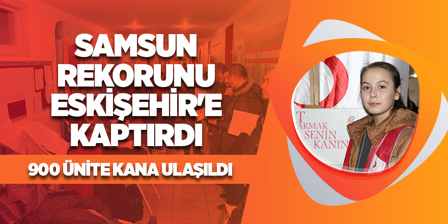 Samsun rekorunu Eskişehir'e kaptırdı