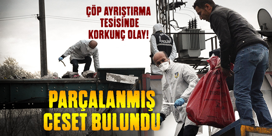 Çöplükte parçalanmış ceset bulundu