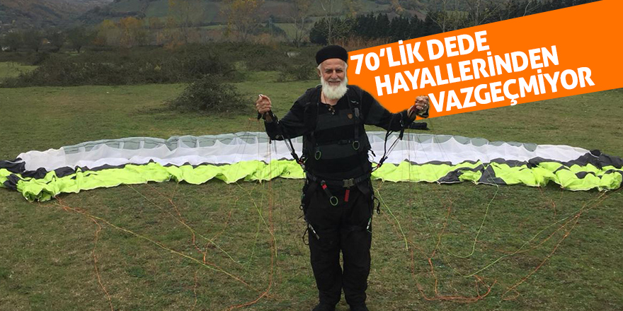 70’lik dede hayalleri için mücadele ediyor