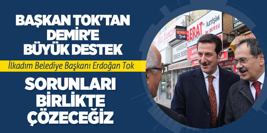 Tok'tan Demir'e büyük destek