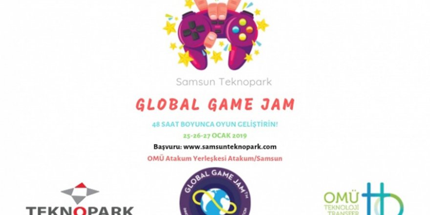 Samsun Teknopark’ta Global Game Jam etkinliği