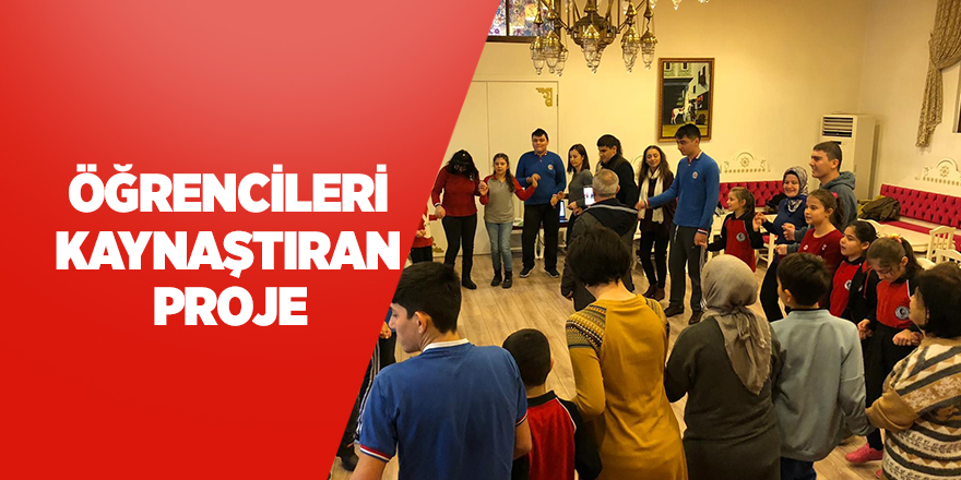 Öğrencileri kaynaştıran proje