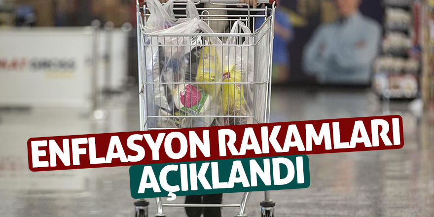 Enflasyon rakamları açıklandı