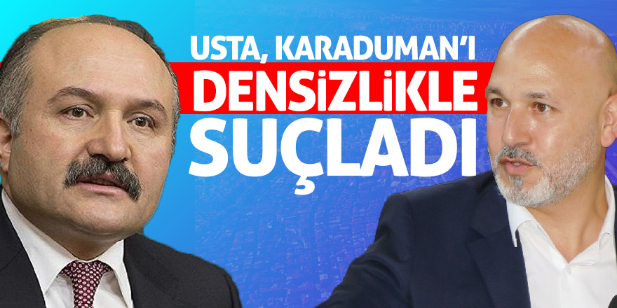 Usta'dan Karaduman'a 'densiz' yorumu