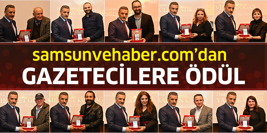 Gazetecilere ödül