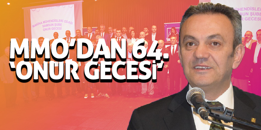 MMO’dan 64. ‘Onur Gecesi’