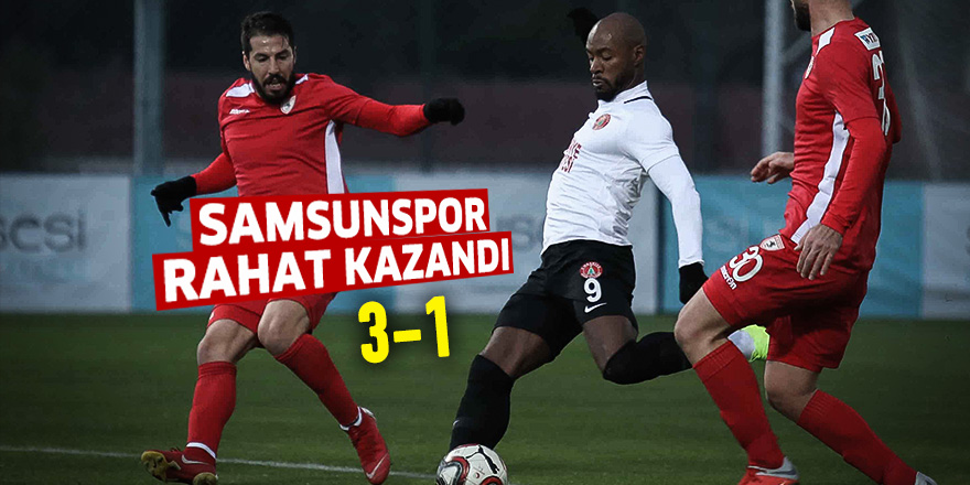 Yılport Samsunspor-Ümraniyespor: 3-1