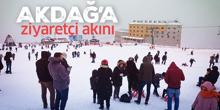 Yerli ve yabancı turistler Akdağ'ı tercih etti