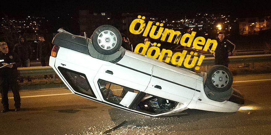 Samsun'da zincirleme kaza