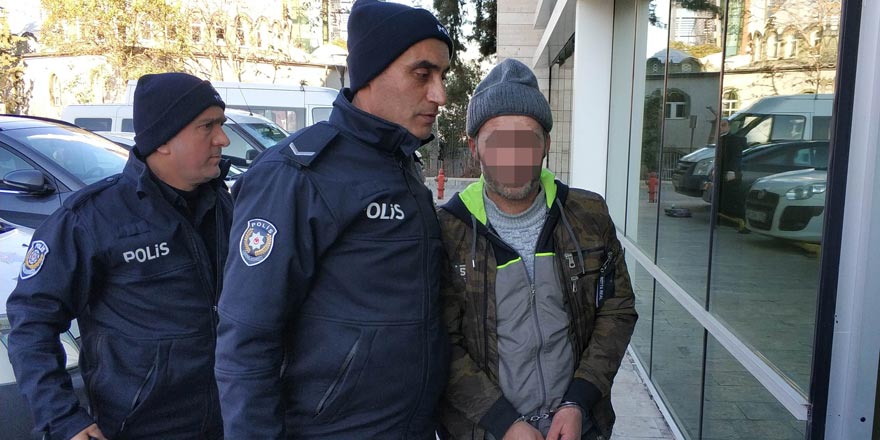 İnşaattan hırsızlık zanlısı polise teslim oldu