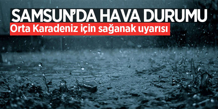 Samsun’da hava durumu 