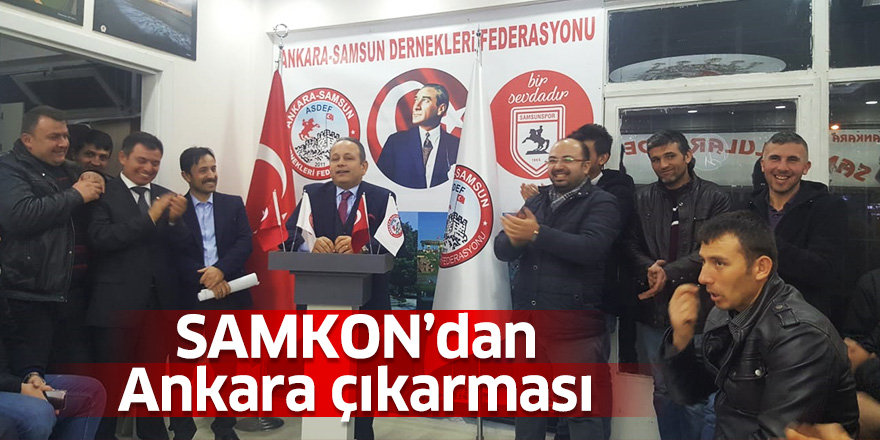 SAMKON'dan Ankara çıkarması