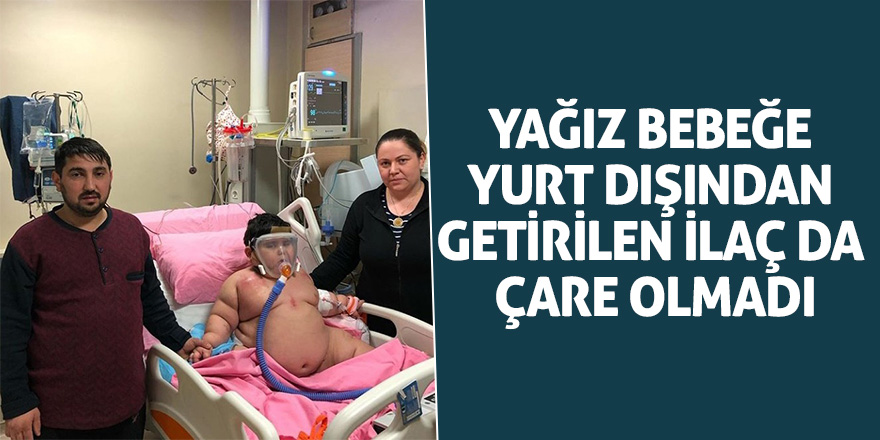 Yağız bebek 55 kiloya ulaştı