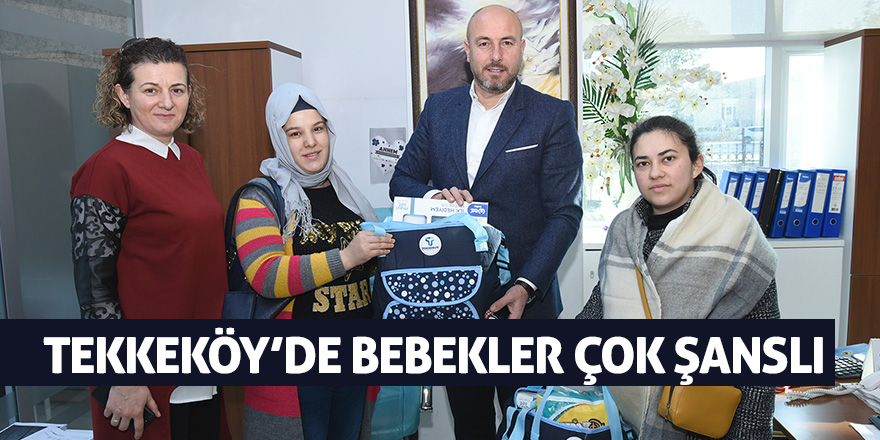 Tekkeköy'de Bebeklere, Hoş Geldin Bebek Seti