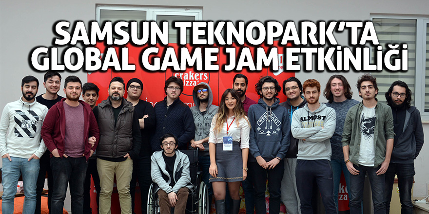 Samsun Teknopark’ta Global Game Jam etkinliği