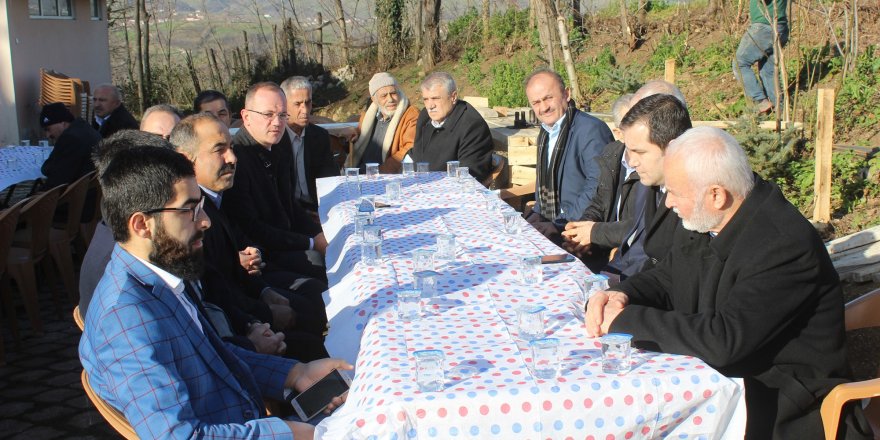 Tekkeköy’de cami temeli dualarla atıldı