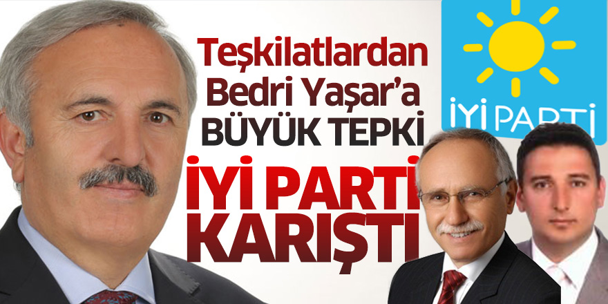 Samsun'da İYİ Parti karıştı