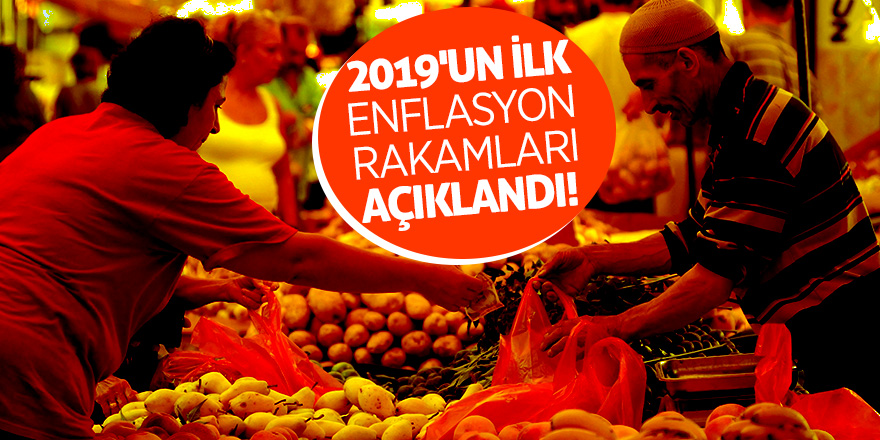 Ocak ayı enflasyon rakamları açıklandı!