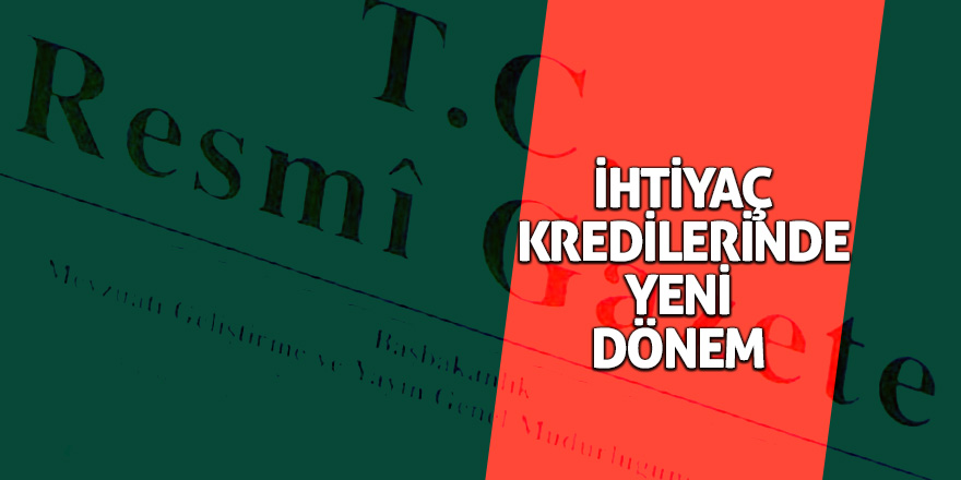 Kredilere yapılandırma imkanı geldi