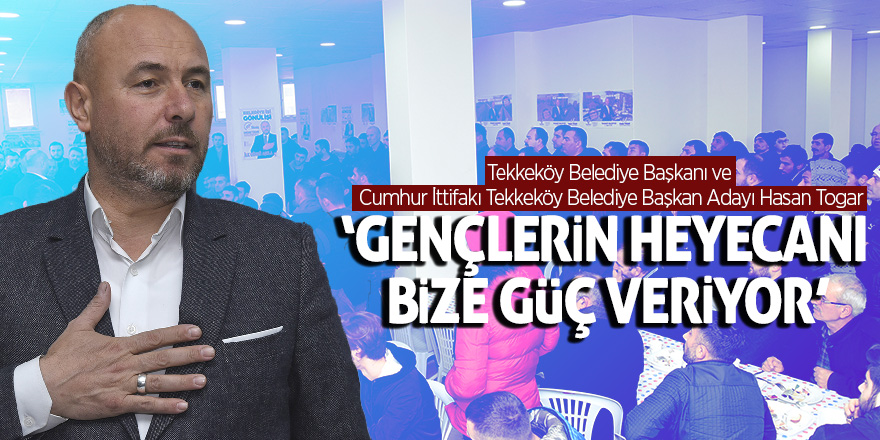 Gençlerden Togar’a tam destek