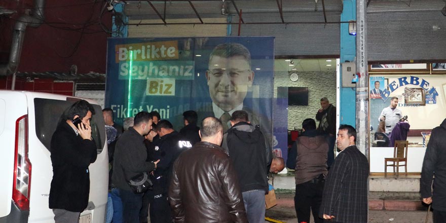 AK Parti Seçim Bürosuna Molotoflu Saldırı