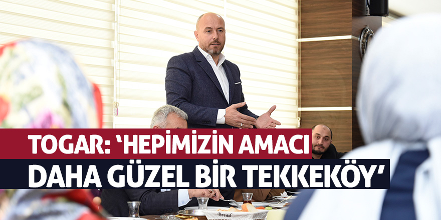 AK Parti Meclis Üyesi Aday Adaylarından Başkan Togar’a tam destek