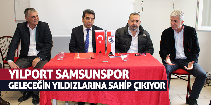 Yılport Samsunspor geleceğin yıldızlarına sahip çıkıyor