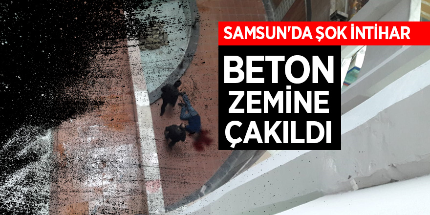 Samsun'da şok intihar