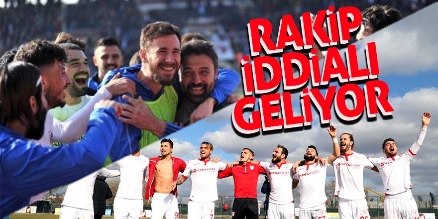 Rakip iddialı geliyor